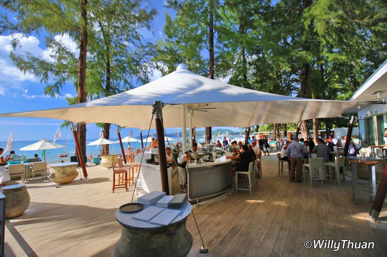 Catch Beach Club on Bang Tao Beach