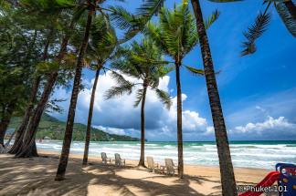 Kamala Beach during the low season