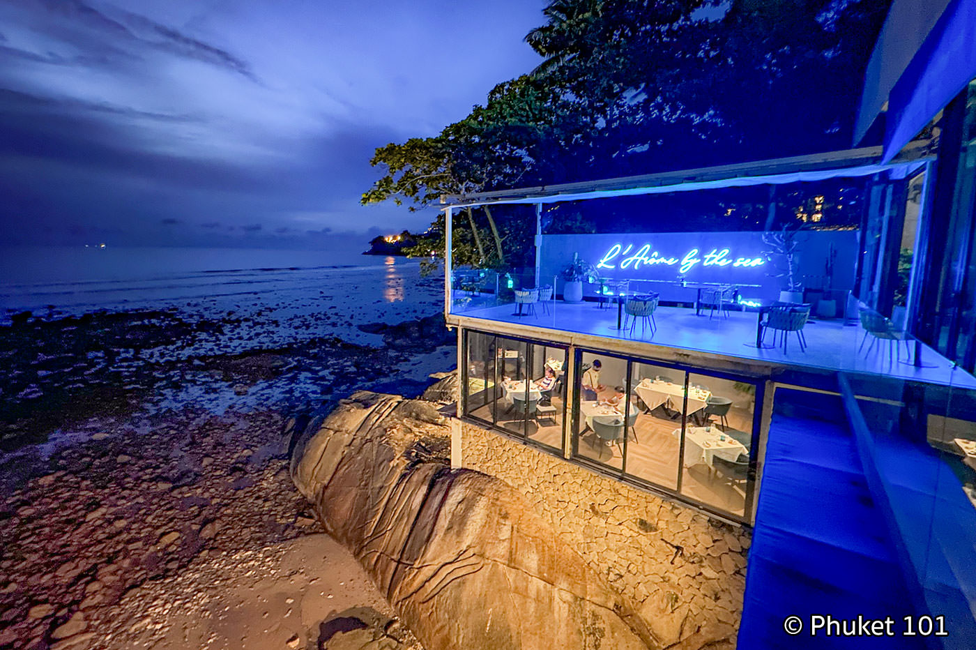 L'Arôme by the Sea restaurant in Phuket, Thailand
