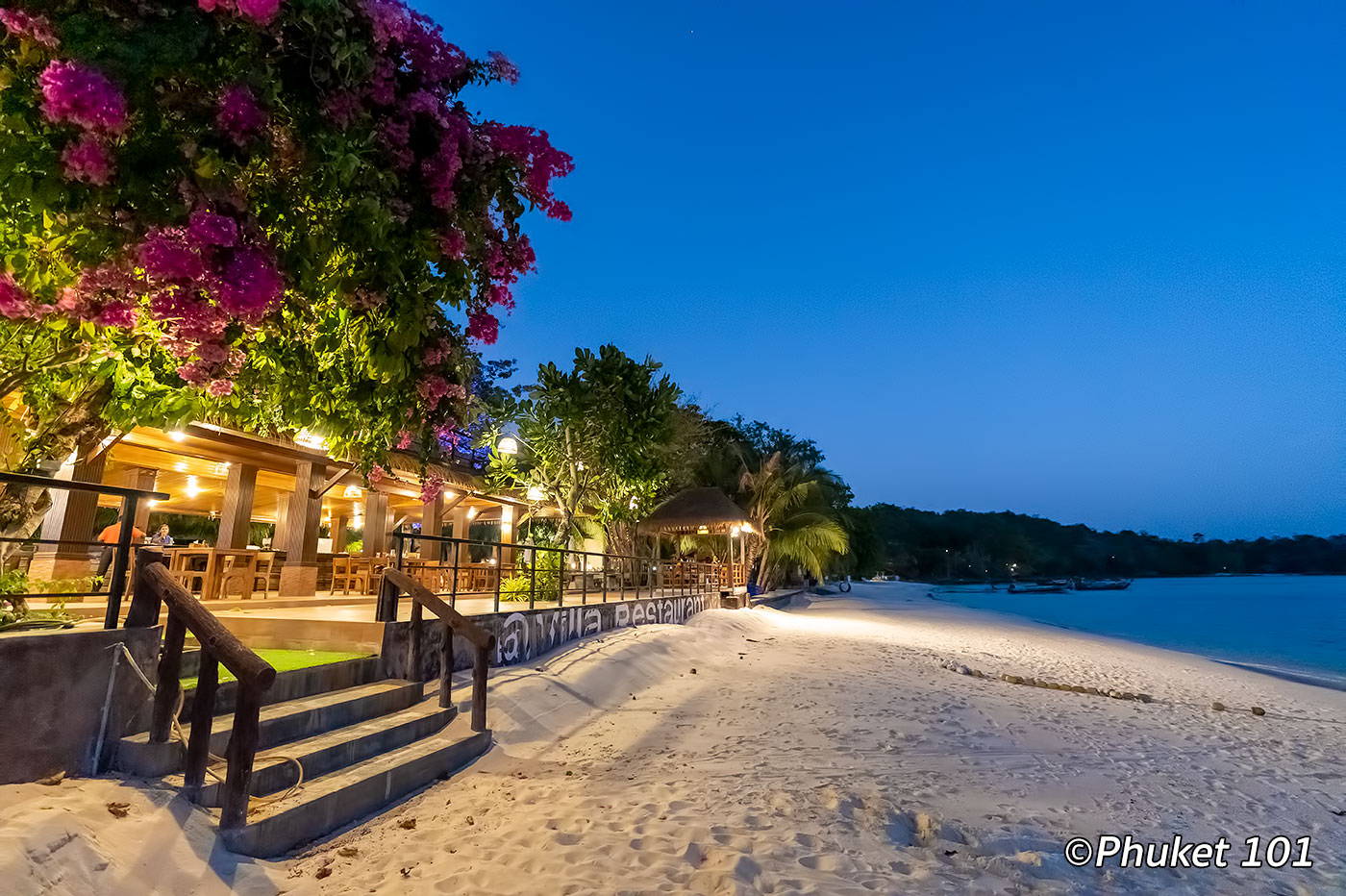Long beach on Phi Phi Island