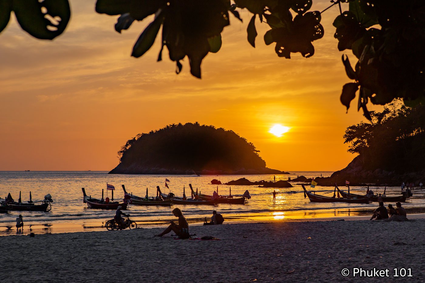 Sunset on Kata Beach