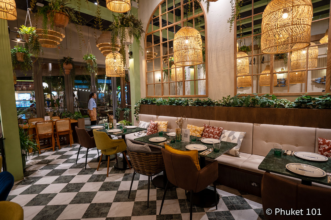 The Farmer and The Fisherman Restaurant at Porto de Phuket in Bang Tao Beach